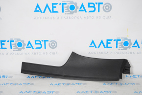 Black rear left door sill plate for Chevrolet Malibu 16-23
