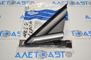 Triangle wing molding left Ford Fusion mk5 13-20 one chrome