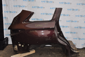 Quarter wing rear right Infiniti JX35 QX60 13-20 pre-restoration, burgundy, dents