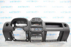 Torpedo front panel without AIRBAG Jeep Patriot 11-17 black scratches