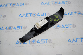 Rear left window lift control for Mazda 6 14-17, black, manual, with black trim