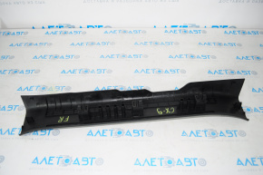 Mazda CX-9 16-23 black front right door sill trim