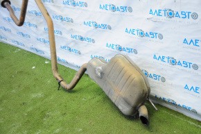 Rear muffler with barrel for Chevrolet Malibu 16-23 1.5T, 1.8