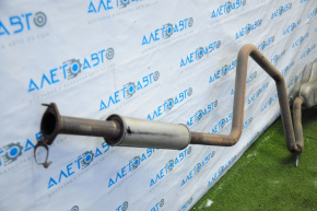 Rear muffler with barrel for Chevrolet Malibu 16-23 1.5T, 1.8