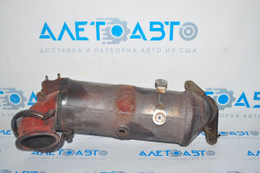 The Chevrolet Malibu 16-20 1.5T catalytic converter is rusty.