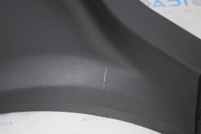 Center pillar trim lower right Chevrolet Malibu 16-23 black, worn