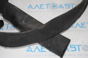 Lip extension front bumper Chevrolet Malibu 16-23 worn