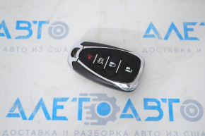 Chevrolet Malibu 16-20 smart key, 4 buttons, button defect