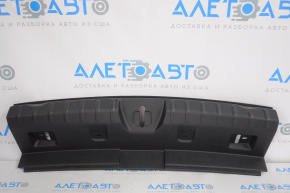Trunk opening trim BMW 3 F30 4d 12-18 black, no guide, scratches