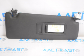 Right visor BMW 3 F30 4d 12-14 black