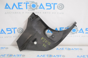 Front pillar trim lower left BMW 3 F30 12-18 black, type 1