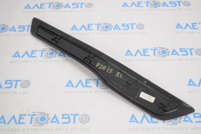 Door sill trim rear left outer BMW 3 F30 12-18 black with chrome