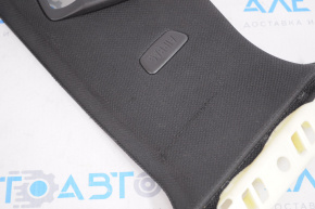 Center pillar trim upper belt right BMW 3 F30 12-18 black, scratches