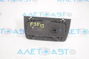 Light control BMW 3 F30 12-18 black, with overlay, under fog lights, auto