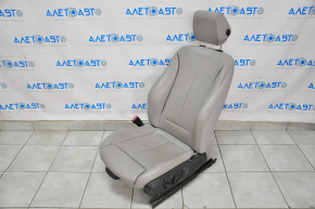 Driver's seat BMW 3 F30 12-18 with airbag, electric with memory, leather gray, Sport