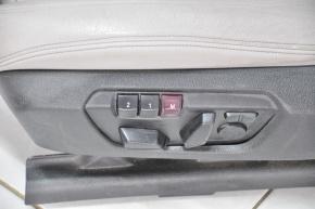 Driver's seat BMW 3 F30 12-18 with airbag, electric with memory, leather gray, Sport