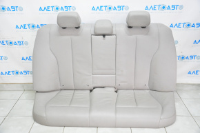 Rear row of seats 2 row BMW 3 F30 12-18 leather gray, one-piece back