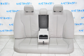 Rear row of seats 2 row BMW 3 F30 12-18 leather gray, one-piece back