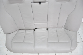 Rear row of seats 2 row BMW 3 F30 12-18 leather gray, one-piece back