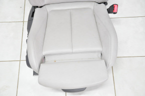 Passenger seat BMW 3 F30 12-18 with airbag, electric with memory, leather gray, Sport