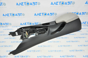 Console central armrest BMW 3 F30 12-18 automatic transmission black with gray