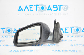 Left side mirror complete BMW 3 F30 4d 12-12 usa 5 pins, matt mount, turn signal, black