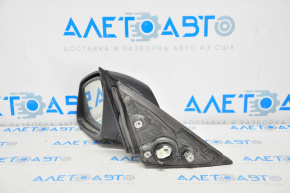 Left side mirror complete BMW 3 F30 4d 12-12 usa 5 pins, matt mount, turn signal, black
