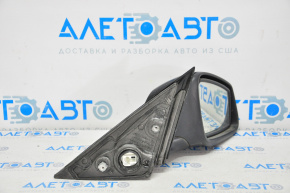 Right side mirror complete BMW 3 F30 4d 12-12 usa 5 pins, matt mount, turn signal, black