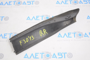 Trunk lid trim side right BMW 3 F30 12-15 pre-restored on the body