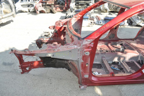 Front quarter left Mazda CX-9 16-23 red