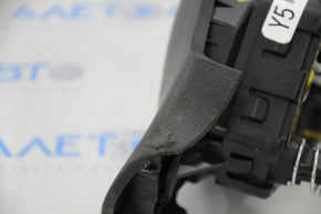 Airbag in steering wheel driver Nissan Versa 12-15 usa black, worn
