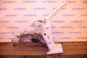 Quarter front left VW Jetta 11-18 USA white, bent gun
