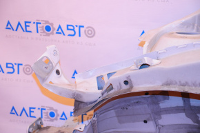 Quarter front left VW Jetta 11-18 USA white, bent gun