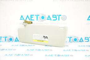 Right sun visor for VW Passat b7 12-15 USA, gray, illuminated