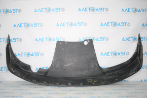Chevrolet Malibu 16-23 rear bumper lip without muffler tips, worn