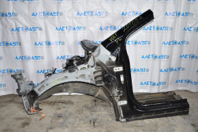 Quarter front left Chevrolet Volt 11-15 black, pokes