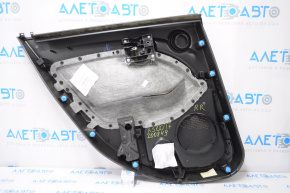 Door trim card rear right Fiat 500X 16-17 black-gray, scratches
