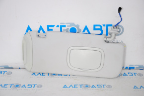 Right visor Fiat 500X 16-21 gray with backlight, without hook