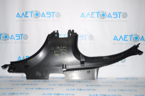 Door sill trim rear left Fiat 500X 16-22 black