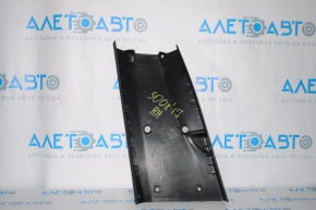 Center pillar trim lower right Fiat 500X 16-22 black
