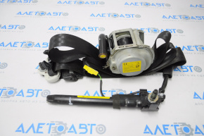 Passenger seat belt with tensioner Fiat 500X 16-17 black shot