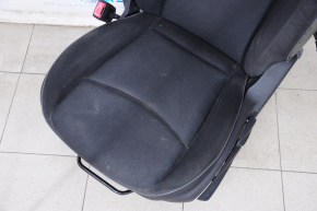 Driver's seat Fiat 500X 16-18 without airbag, mechanical, cloth black-gray, shot