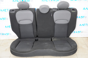 Rear row of seats 2nd row Fiat 500X 16-18 cloth black-gray