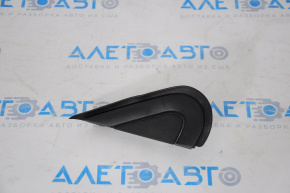 Wing molding corner right Fiat 500X 16-22 black