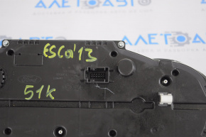Instrument cluster Ford Escape MK3 13-16 pre-rest large screen, 51k