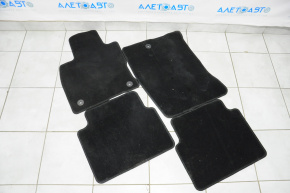 Set of floor mats for Ford Escape MK4 20-22 cloth black