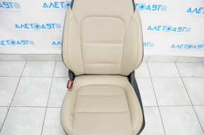 Driver's seat Ford Escape MK4 20-20 without airbag, electric, leather beige with black