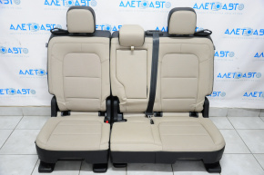 Rear row of seats 2 row Ford Escape MK4 20-22 leather beige with black, with airbag