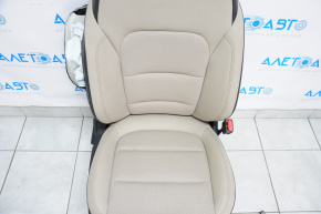 Passenger seat Ford Escape MK4 20-20 mechanical adjustment, leather beige with black, shot