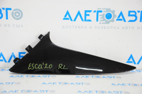 Rear window molding left Ford Escape MK4 20-24 black gloss